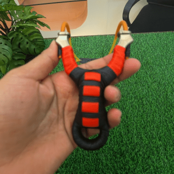 Auspicious Cloud Single-Top Stainless Steel Slingshot